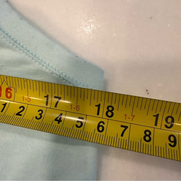 Lilly Pulitzer Women´s Luxletic Aubra Tank Top Twist Back Whisper Blue Sz L - Picture 6 of 13